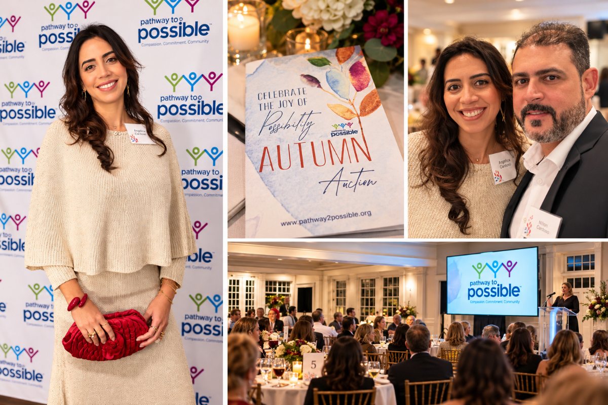 Angelica Cardoso at the Pathway to Possible Gala